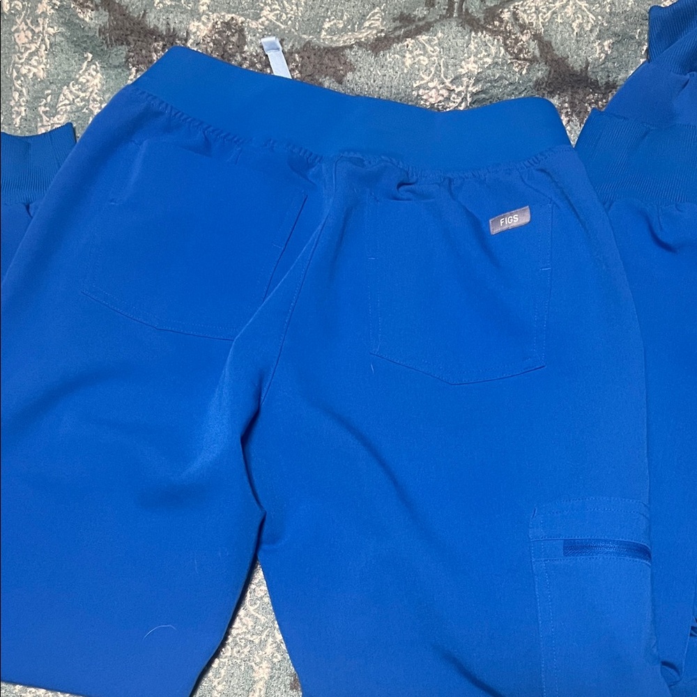 Figs Royal blue Zamora jogger - Picture 7 of 9
